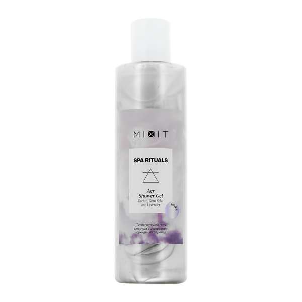 Гель для душа `MIXIT` SPA RITUALS с экстрактами орхидеи и готу колы (тонизирующий) 250 мл