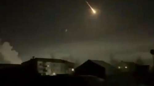 Падение астероида в Якутии попало на видео