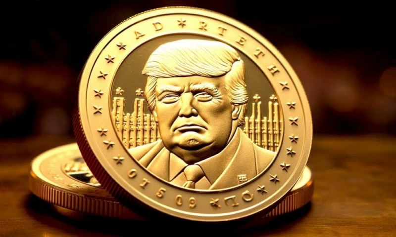 Токен TRUMP упал на 5% перед началом поставок одноименного телефона